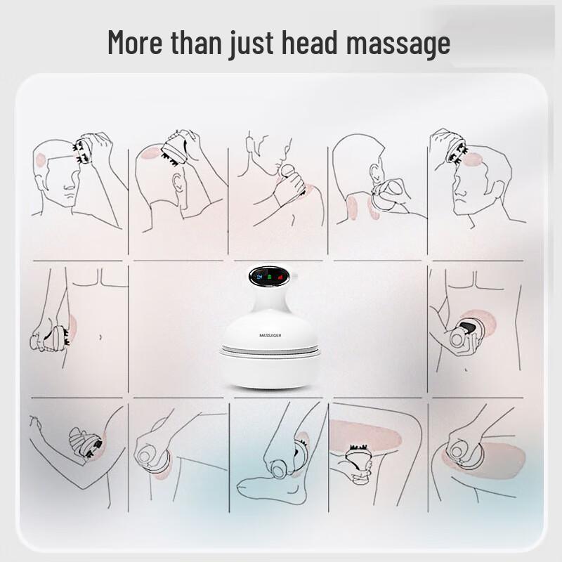 Shangheng Upgraded Electric Head & Scalp Massager