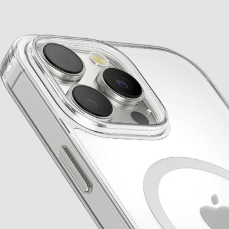 Advanced Matte Magsafe Phone Case, Suitable for iPhone16 Plus/16/15/14/13 Pro Max AI Button Anti Drop Transparent Magnetic Case