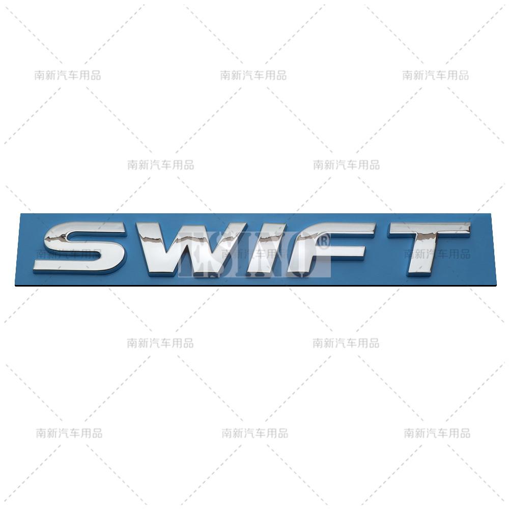 Car Styling Swift 3D ABS Adhesive Emblem Trunk Badge Fender Sticker Body Decal for Suzuki Swift