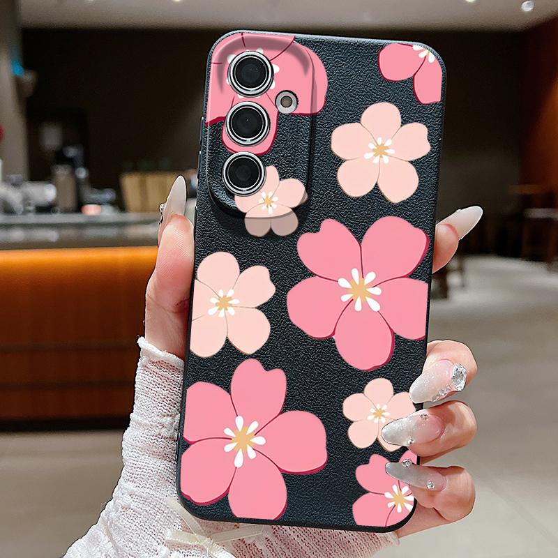 Fresh Style Cherry Blossom Case For Samsung Galaxy A57 A37 A17 A56 A36 A26 A16 A55 A35 A25 A15 A54 5G S21 FE S22 S23 S24 Plus S25 Edge S26 Ultra