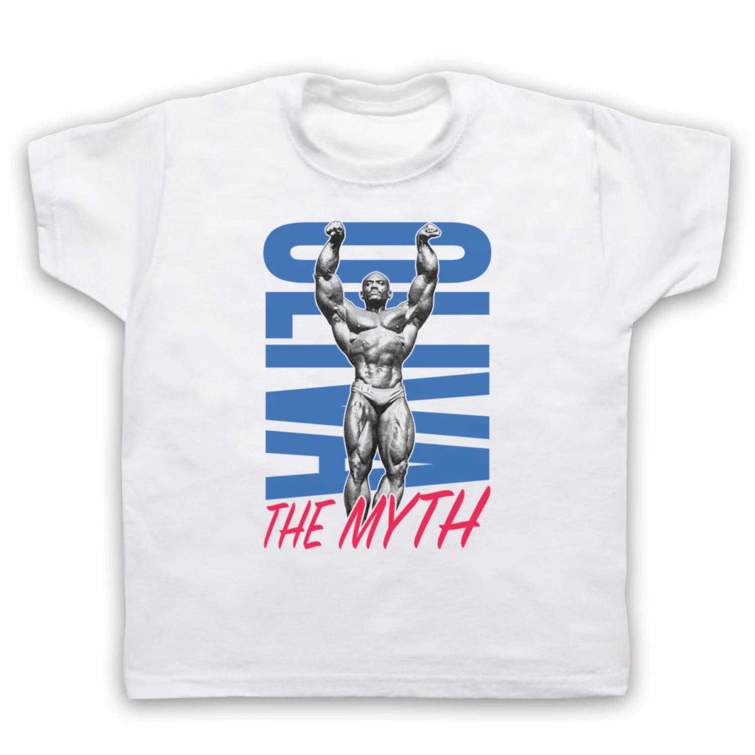 SERGIO MYTH UNOFFICIAL BODYBUILDING GOLDEN AGE OLIVA KIDS CHILDS T-shirt 110