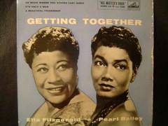 7inch Record PEARL BAILEY & ELLA FITZGERALD - Getting Together 7EG8331 His Master's Vo 1961 UK Jazz Used