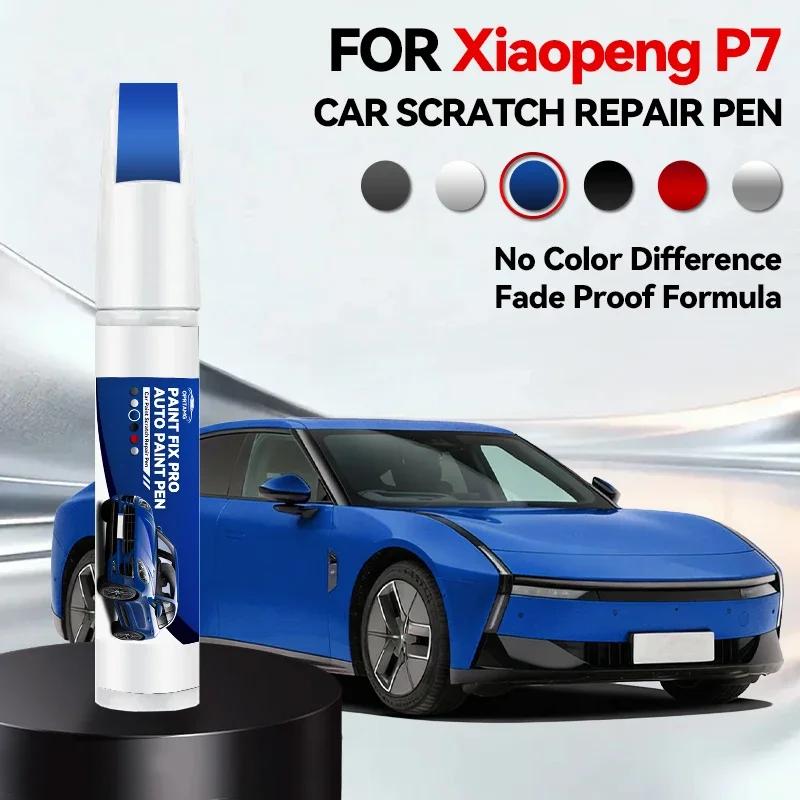For Xiaopeng P7 Paint Repair Pen Touch Up Scratch Remover DIY Auto Accessories Black White Silver Blue Grey Red