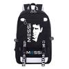 Large Capacity Schoolbag with Shoulder Strap; Student Three-piece Pencil Case Set