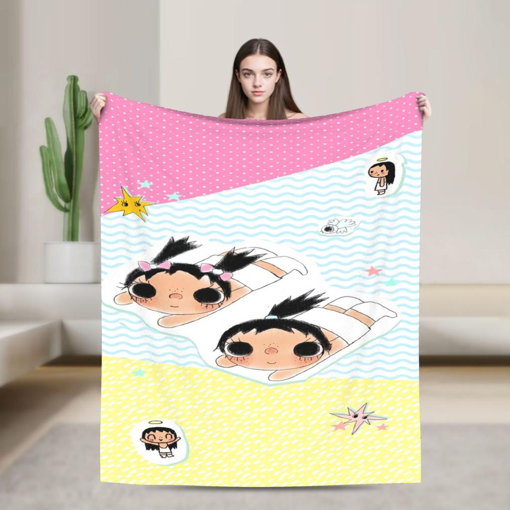 Yuy Xiaoyu Blanket Warm Novelty Plush Throw Blanket For Couch Bed Airplane Travel Flannel Bedspread Bed Cover