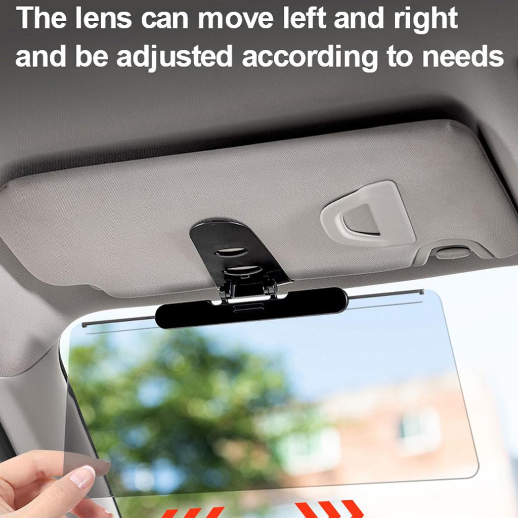 Anti-Glare Car Visor Sun Blocker Car Sun Visor Extender Polarized Blocker UV Protection Sunshade Day and Night Sun protection