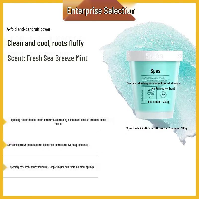 

Spes Refreshing Sea Salt Anti-Dandruff Shampoo