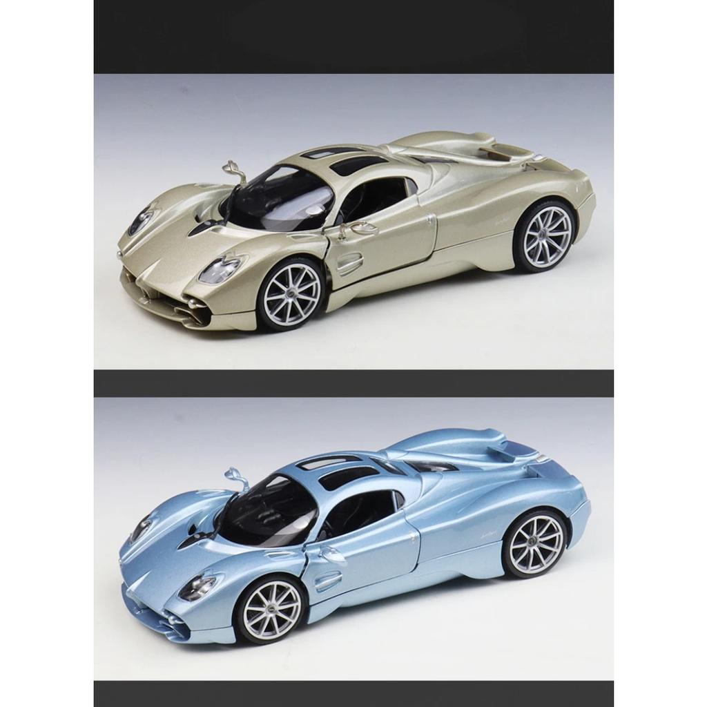 WELLY 1/24 Pagani Utopia Alloy Diecast Metal Scale Model Car Miniature Car Model Static Children Toy Car Vehicle Gifts