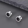 Bright Magnetic Ear Clips Men's Trendy Light Luxury High-grade Earrings No Ear Piercings and Painless Earrings