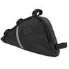 Bike Bag Large Capacity Bike Storage Bag Durable Oxford Cloth Triangle Saddle Frame Pouch for CyclingBlack