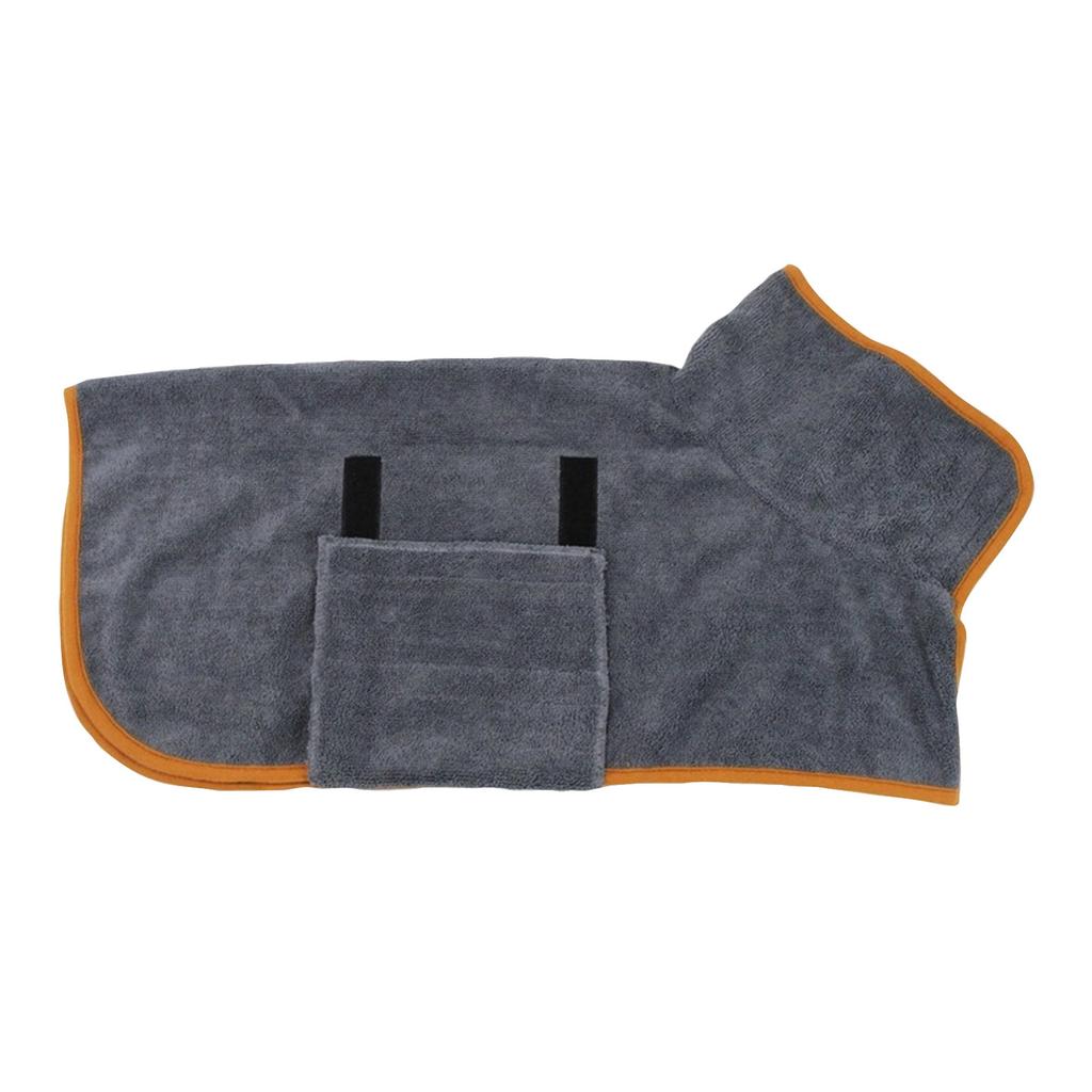 Dog Bathrobe, Quick-drying And Highly Absorbent, Suitable For Use After Bathing. Can Serve As A Towel For Warmth. Dog Bathing Accessories.