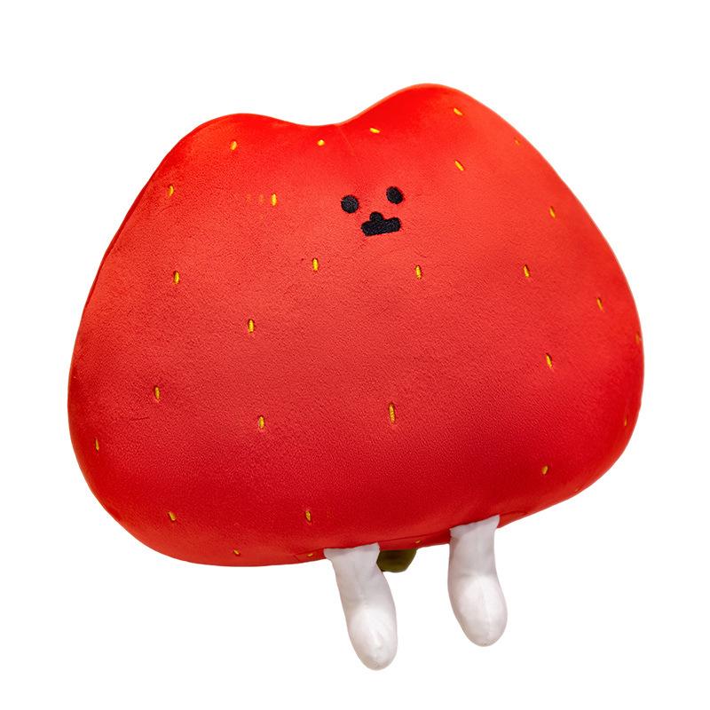 Creative Strawberry Potato Cake Doll Plush Toy - Cute Home Sofa Cushion for Girls