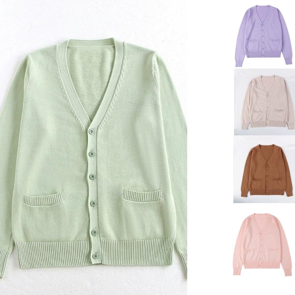 JK Uniform Cardigan Genser - Stilig Casual for Daglig Bruk