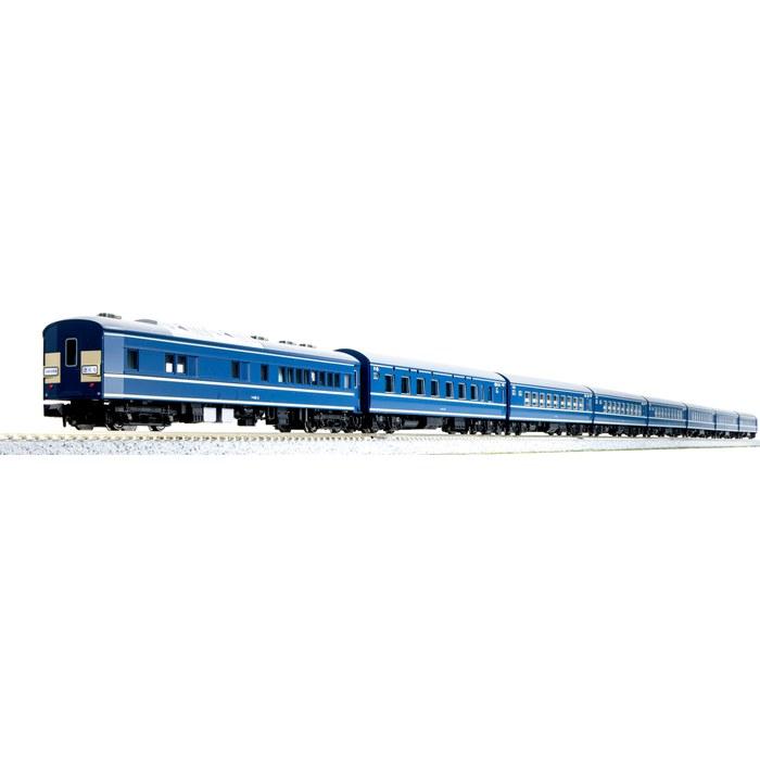 KATO N Gauge 20 Series Sleeper Express Sakura Set, 8 Cars, 10-1873, Train Model, Passenger Car Multicolor 1/150