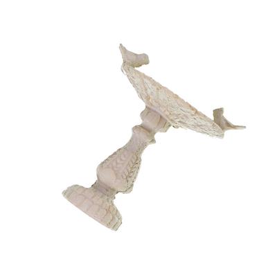 1:12 meubles de jardin miniatures pour maison de poupées, fontaine de bain d'oiseaux en résine, décoration