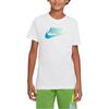 Nike T-Shirt Large Logo Round Neck Short Sleeve Kids tops DQ3866-100