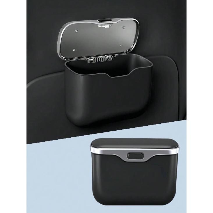 Multi-Functional Car Trash Bin – ABS Material, Serving as a Car Trash Can, Storage Box and Storage Bag