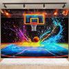 Birthday Party Decoration On Basketball Theme, Basketball Field Background, Passionate Gift for Boys10