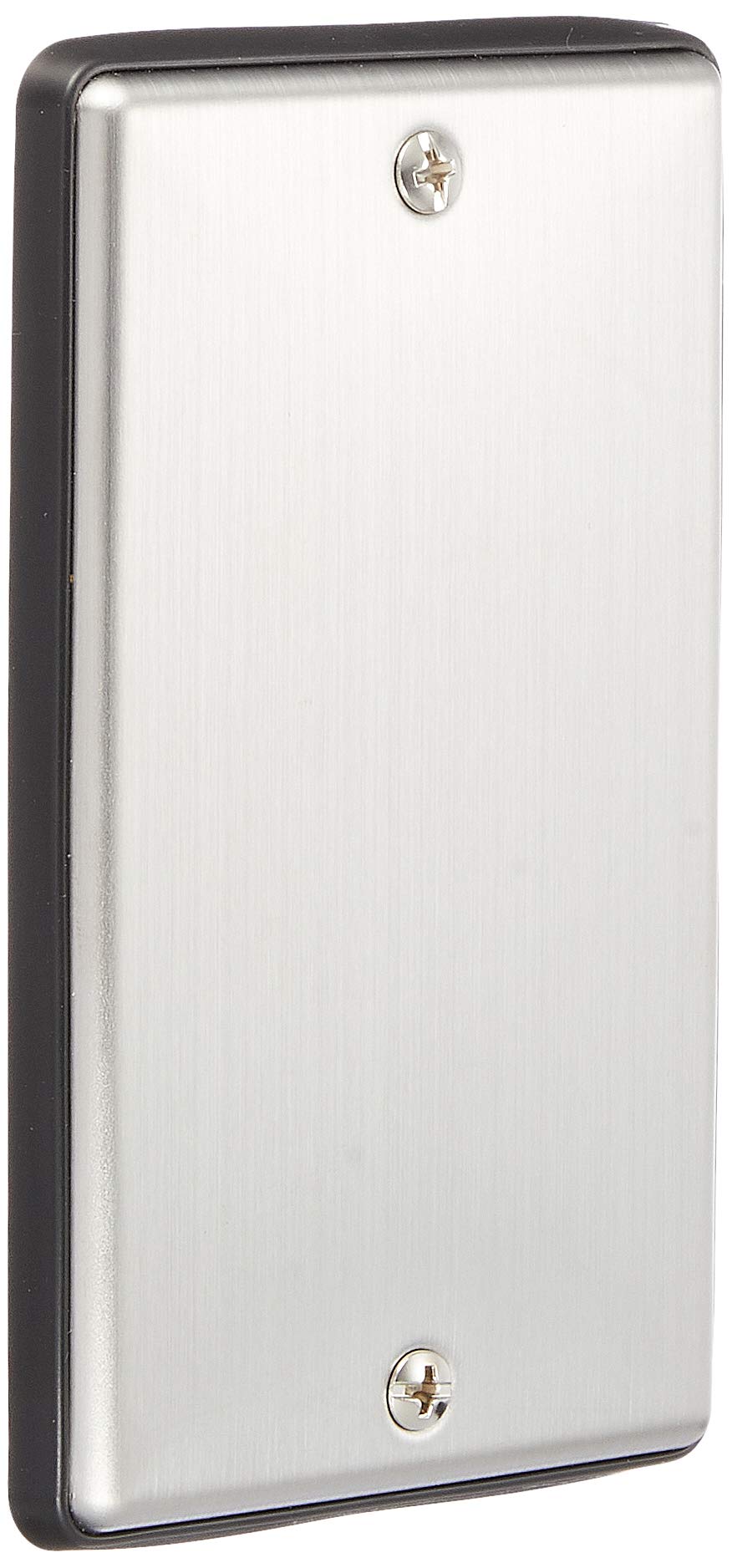 

Panasonic Stainless Steel Rainproof Cover Plate with Mounting Frame WN7641K білий