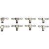 97359750 Diesel Fuel Injector Return Line Clamps Kit with Hose & 14 Line Clamps Fits for 2004.5-2010 Duramax LLY LBZ LMM 6.6L, Replaces 97328733