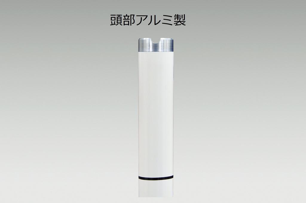 TOEI LIGHT Aluminum Singles Stick Tennis Single Court Auxiliary Pole Set of 2 Aluminum 40mm Round Pipe B2540