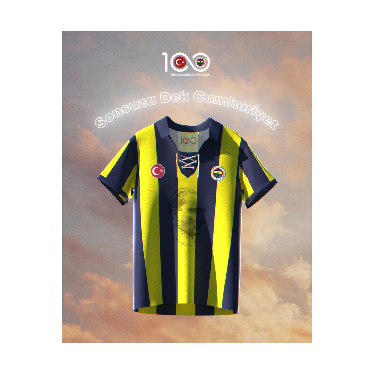 

Футболка в честь 100-летия Фенербахси