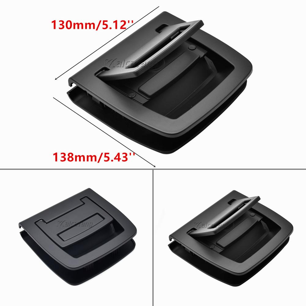 Car Rear Trunk Tail Cover Bottom Plate Mat Floor Carpet Trunk Handle Key Hole For BMW 5 SERIES E61 X5 X6 E70 E71 51476958161