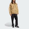 Adidas Originals Premium Jacket Solid Color Outdoor Sports Hooded Multi-Pocket Work Jacket Men Jackets Cardboard-Yellow IY8123