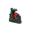 Dynamic Waterwheel Mountain Tree Aquarium Decoration Natural Resins Terrain Scenery For Freshwater Saltwater Tanks