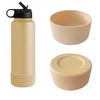 3,56 cala / 9 cm Silikonowy Rękaw Ochronny Antypoślizgowy Odporny na Zarysowania Pokrowiec na Butelkę Odpowiedni do Pojemności 32oz-40oz