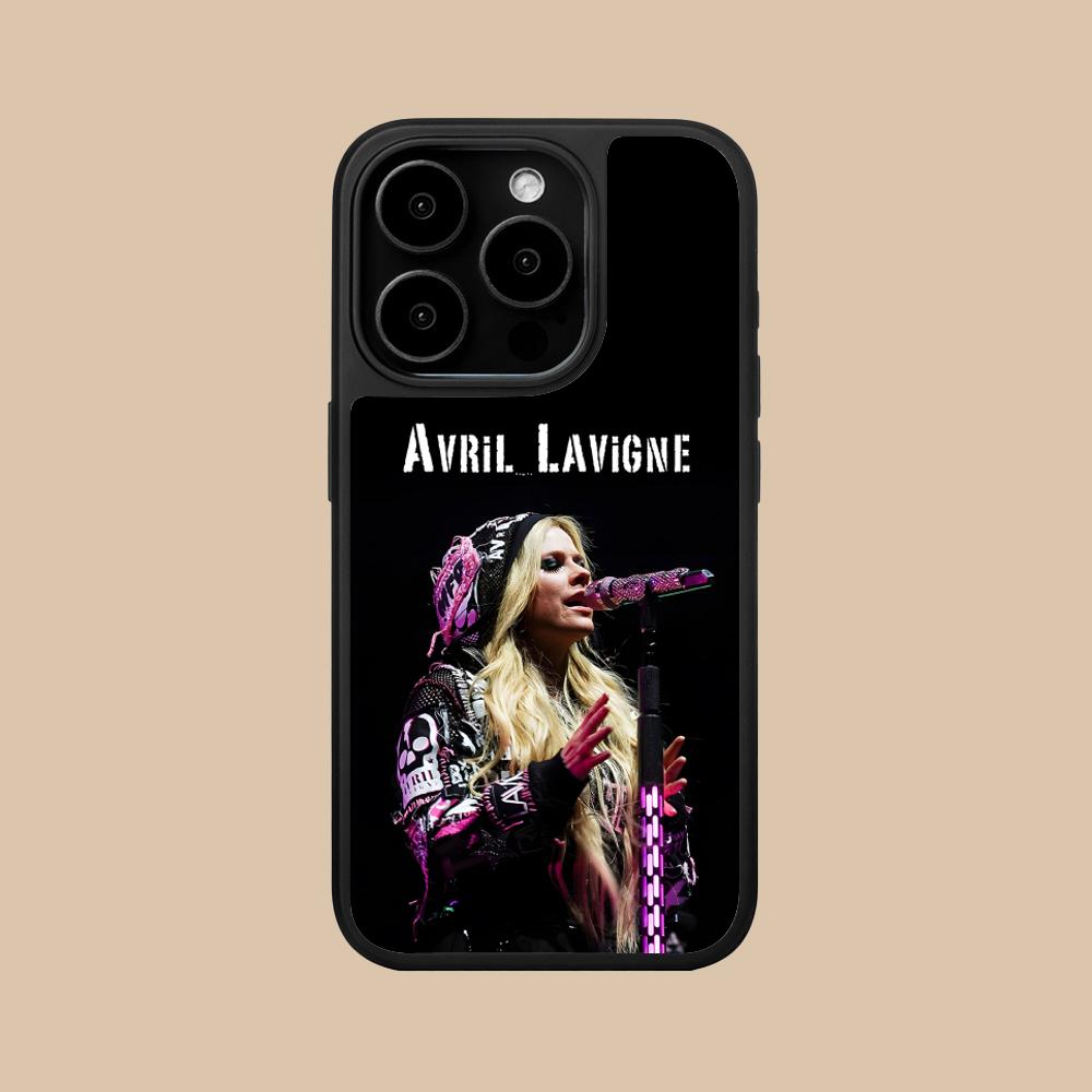 Avril Lavigne Matte Surface  Mobile Phone Case for iPhone 17 16 15 14 13 12 11 Air Pro Max Plus Colorful Cover