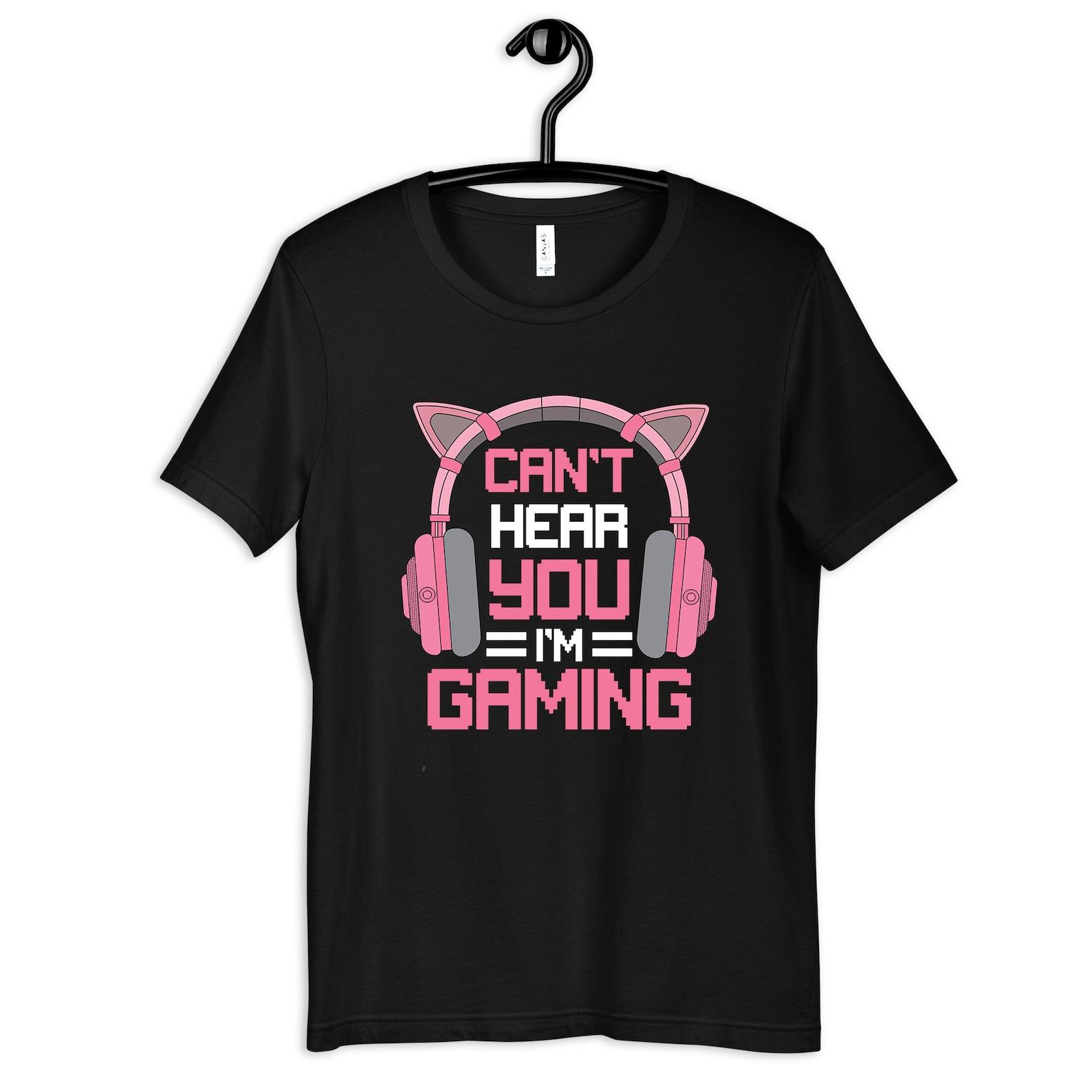 Girl Gamer Shirt, Gaming Girl T-Shirt, Kids Tee, Video Gamer Gift, T-shirt,T-shirt, T-shirt 3XL