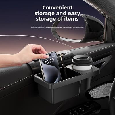 Multi-functional Mobile Phone Storage Box for Hanging On Car Door Edges