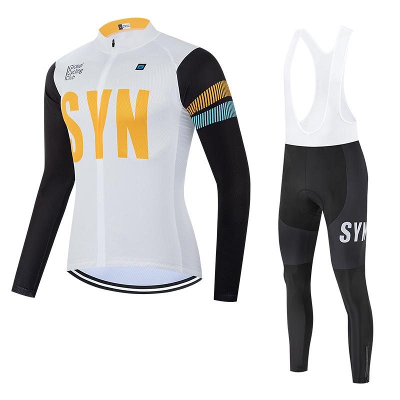 

2026 Breathable Cycling Suit Set Men s Autumn and Winter Long Sleeved Quick Drying Knitted Shirt Road Cycling Jersey Sports Shirt Outdoor XS