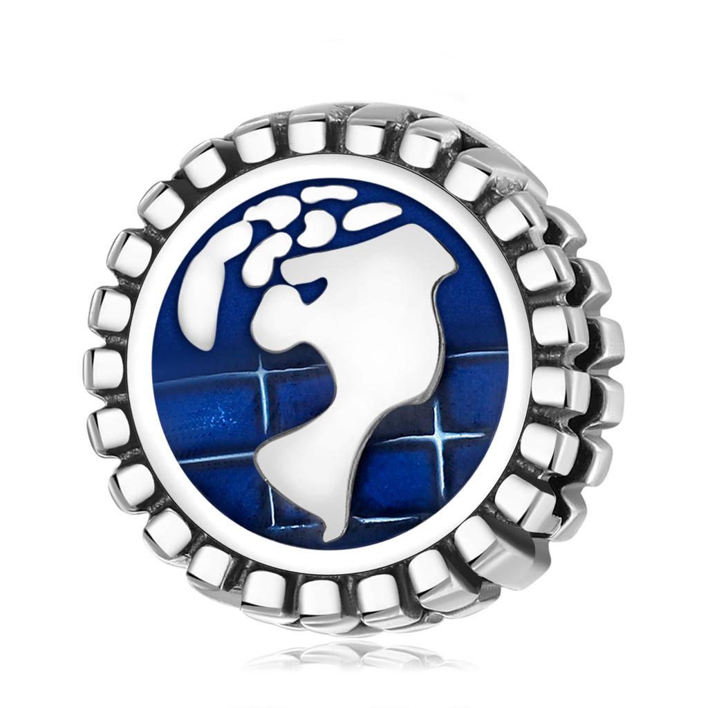Designer Charms 925 Sterling Silver Tortoise Panda Unicorn Clip Beads with Clear CZ Bead Charms for Reflection Bracelet Jewelry