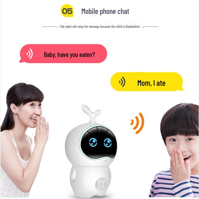 Sayrelances Smart AI Robot Alarm Clock J01