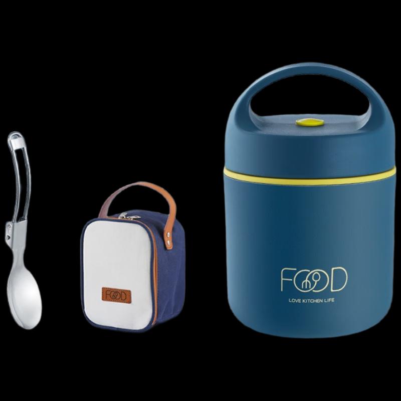 XIDERUN 680ML Stainless Steel Insulated Soup Container