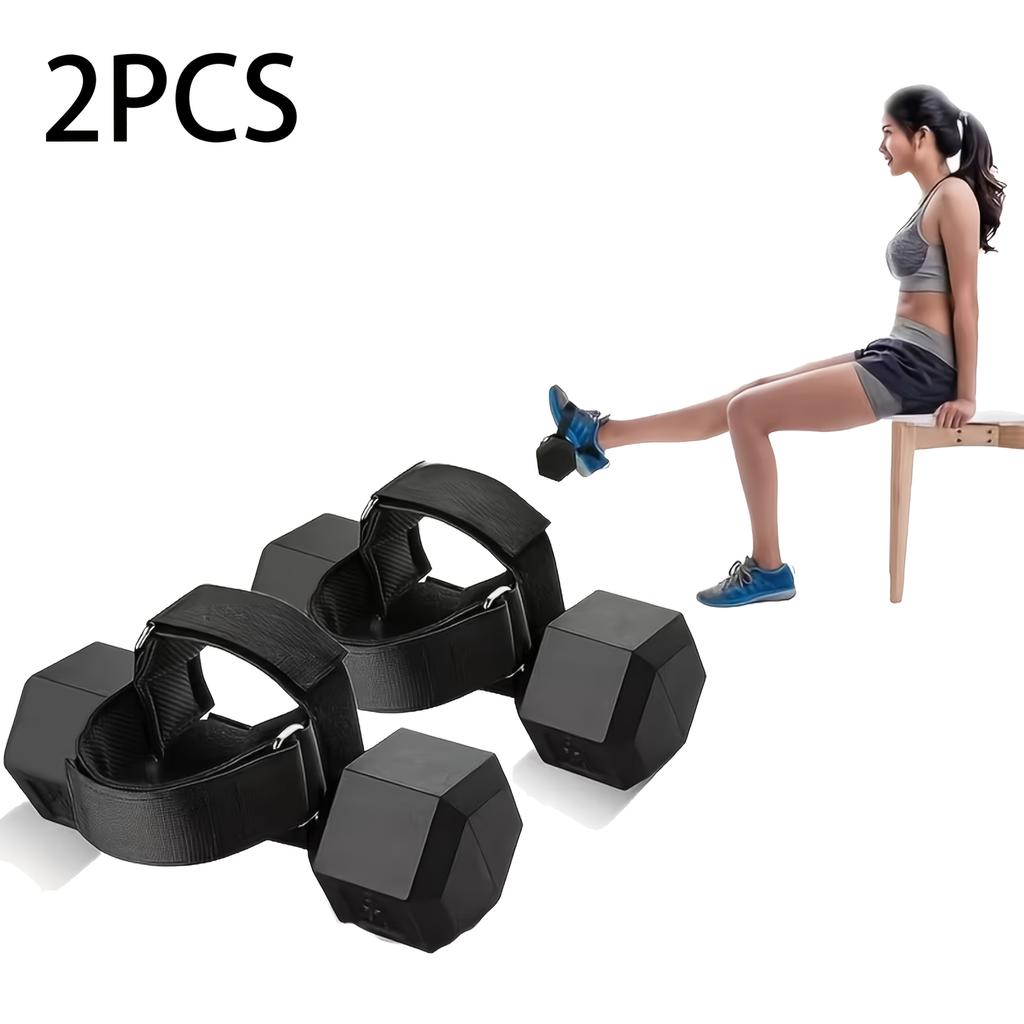 Adjustable Dumbbell Ankle Strap with Anti Slip Design for Ankle Muscle Training - Suitable for Leg and Foot Strength Training