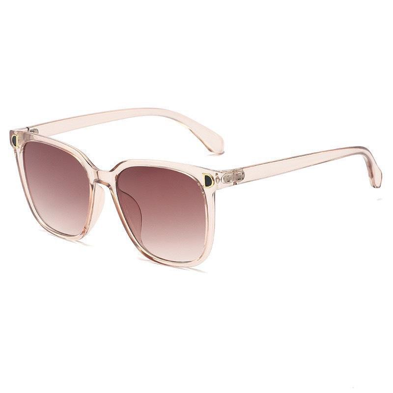 Full-frame Women's Retro Versatile Sunglasses with Fashionable Gradient Sun Protection
