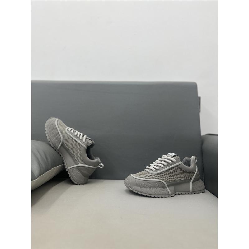 New Thick-soled Comfortable Color-blocking Athleisure Board Shoes Trendy Dad Shoes Ec