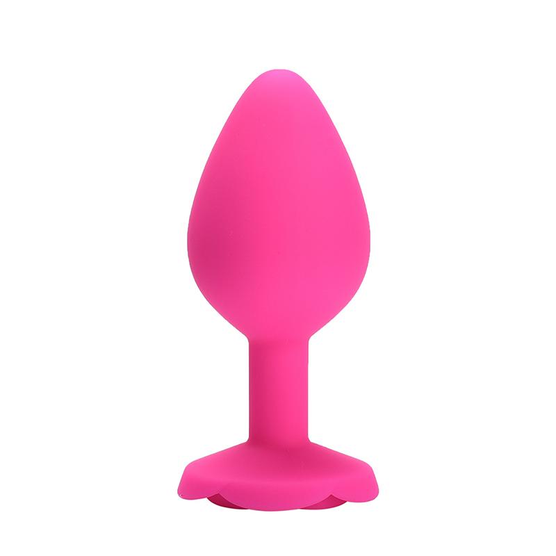 Soft Silicone Rose Flower Anal Plug Set 3 Sizes Beginner To Expert Butt Plug Anus Trainer for Couples Women Men Adult Sex Toys