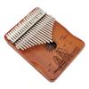 Kalimba 21 Keys Portable Small Thumb Piano Mahogany Metal Instrument Kit for Adults Kids Beginners
