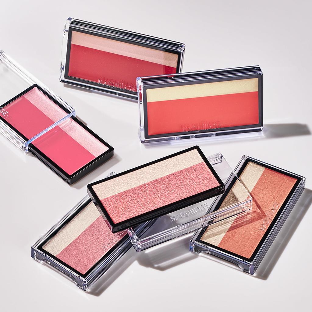 MAQUILLAGE Dramatic Cheek Color OR423 Mango Sorbet 2g Cheek Type Glossy Cream Orange Coral Shiseido (Cream) Gel/Cream Flourish, Cheek,