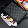 2025 Clutch de Negocios y Neceser para Hombre con Estampado de Cuadros