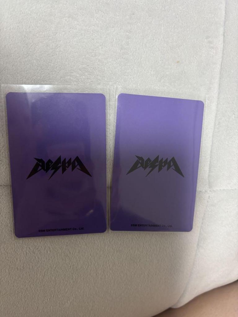 [USED] aespa Richman Enclosed Trading Cards