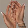 Simple Temperament White Natural Shell Heart Shape Rice Beads Beaded Bracelets Anklets for Women Charm Jewelry Accessories Gifts