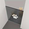 1 Porte de Sécurité Réglable Anti-Saut pour Animaux de Compagnie, Adaptée aux Encadrements de Porte - Facile à Installer Barrière d'Isolation en Maille pour Chien et Chat, Matériau Durable