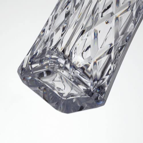 FOYER Unbreakable Vase, Polycarbonate, Crystal Series, H 20cm, W 8.5cm, 2300183