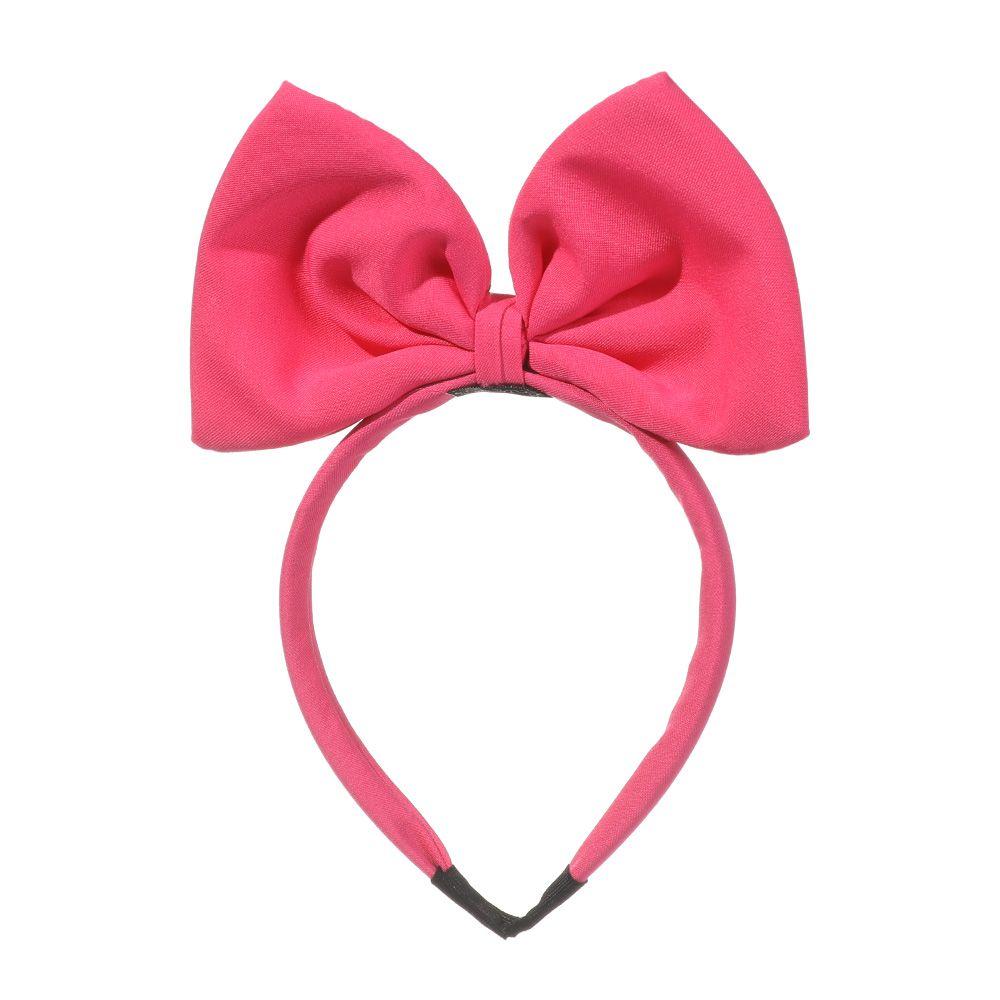 

Women Girls Cosplay Costume Handmade Party Decoration Headdress Bowknot Hair Bands Big Bow Headband рожевий червоний колір