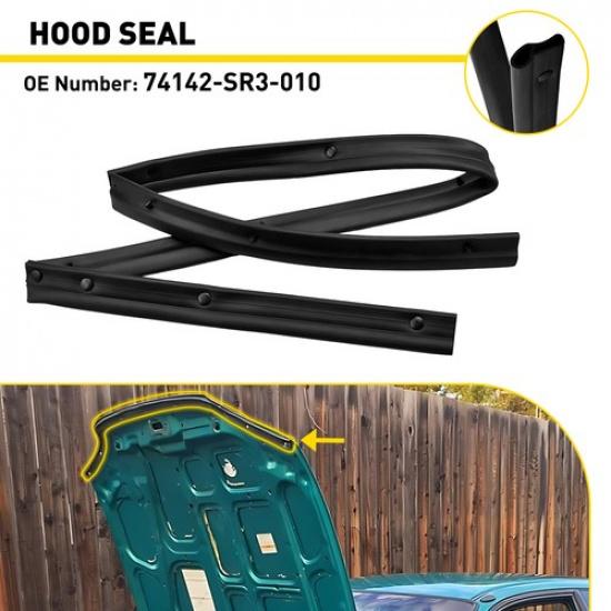 Подходит для Honda Civic EG 1992-1995 Уплотнительная резиновая полоса капота двигателя 74142-SR3-010